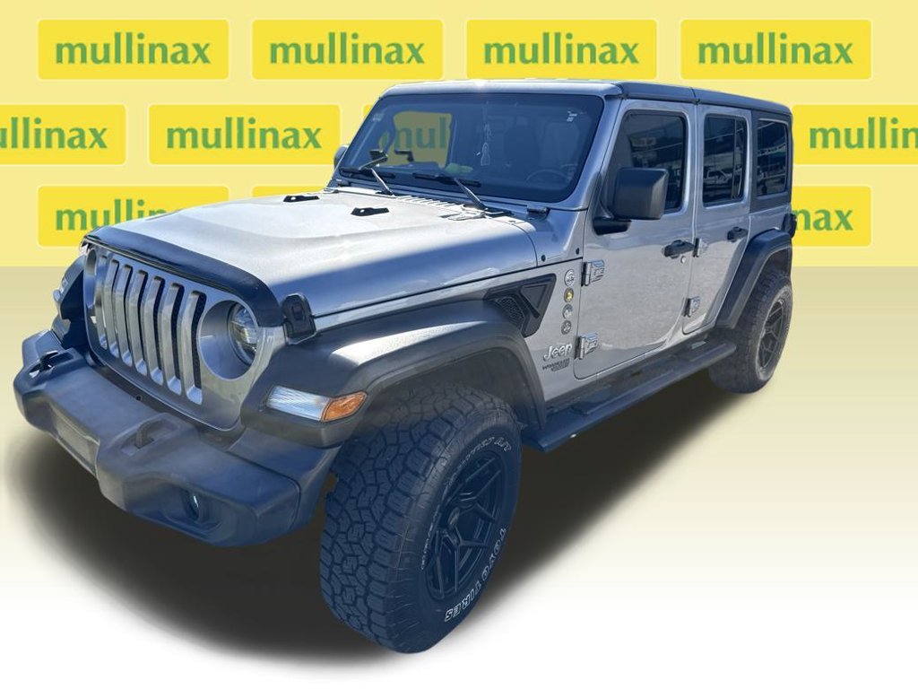 Used 2021 Silver Jeep Unlimited Sport S image 7