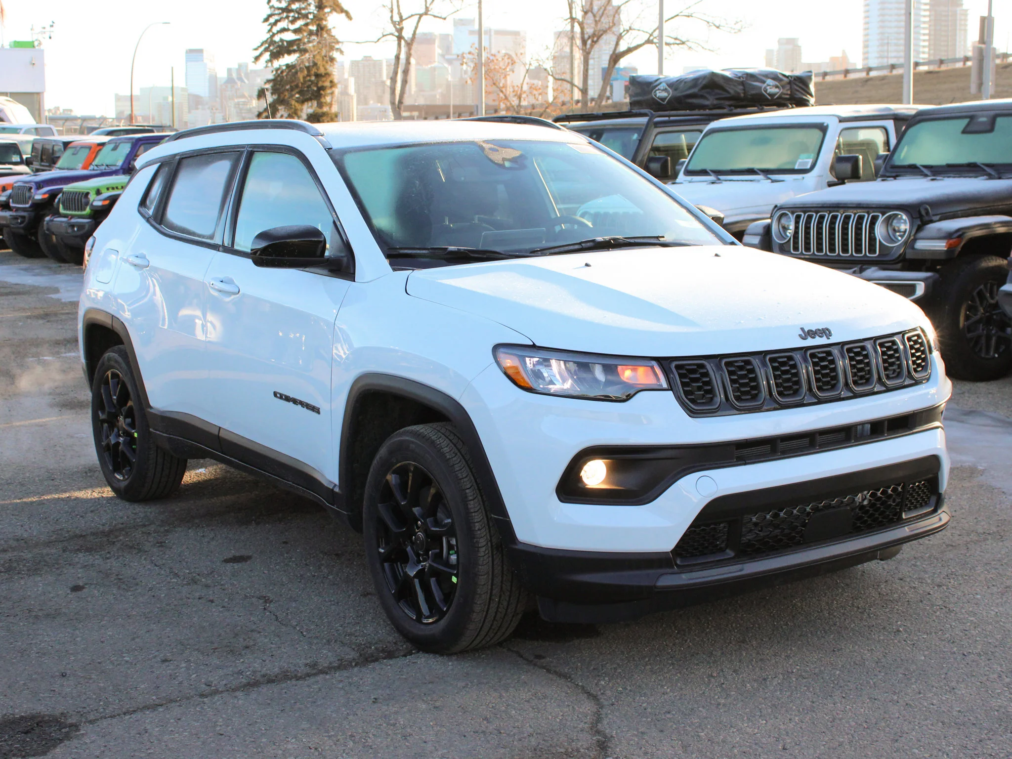 New 2026 White Jeep North* image 6