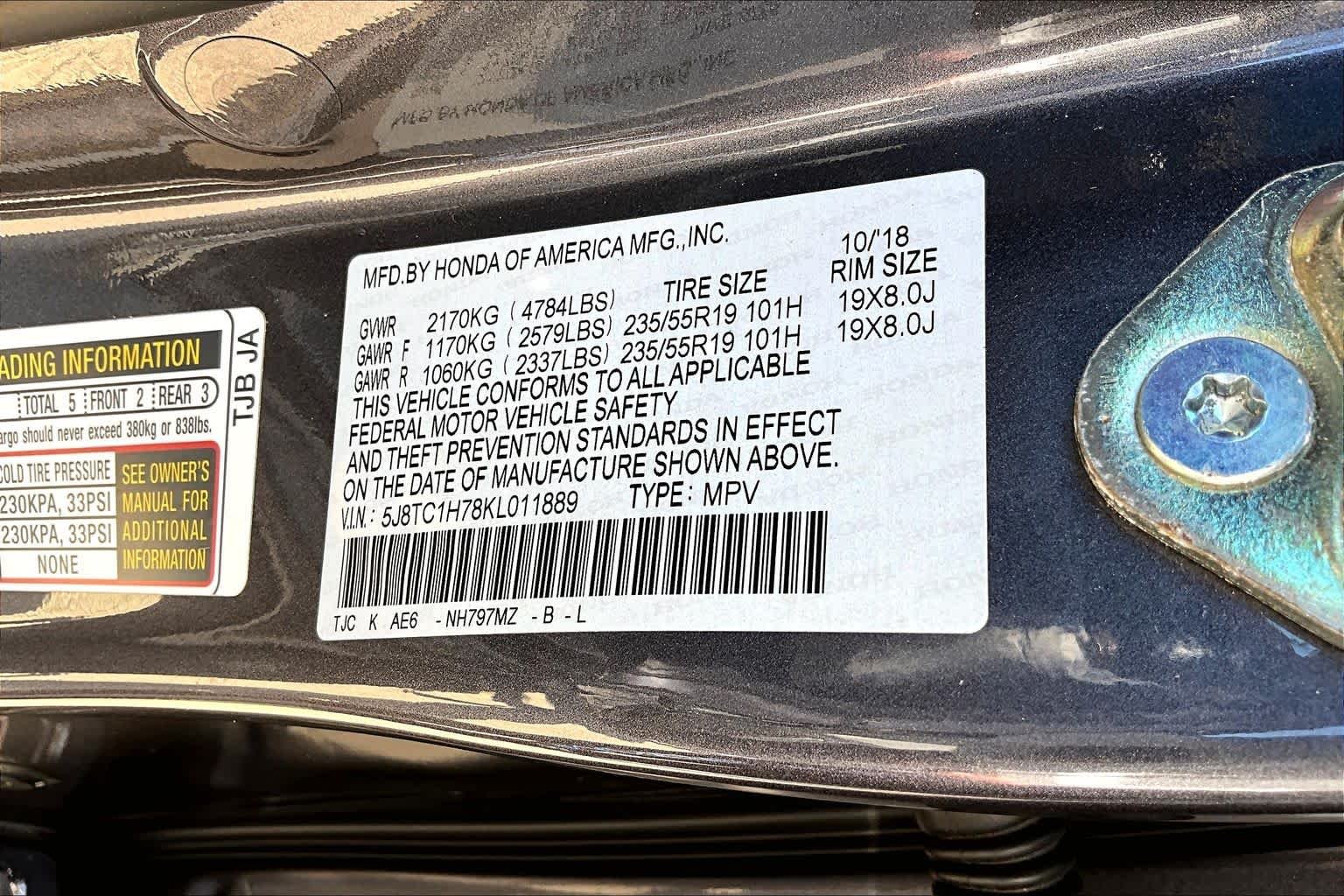Used 2019 Modern Steel Metallic Acura w/Advance Pkg image 36