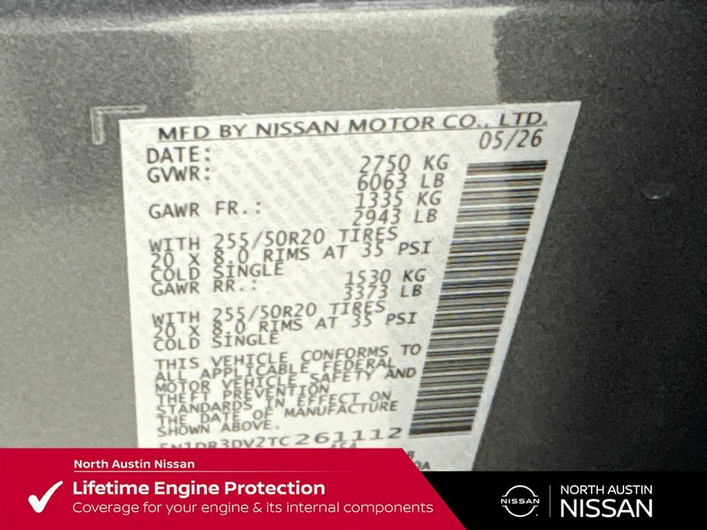 New 2026 Gray Nissan Platinum image 44