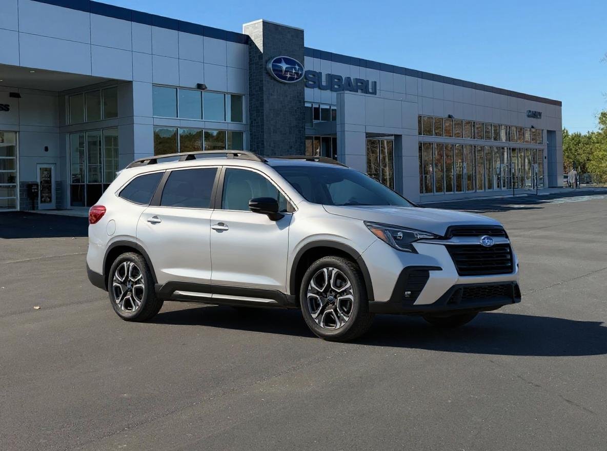 New 2026 CRYSTAL WHITE PEARL Subaru Limited 7-Passenger image 1