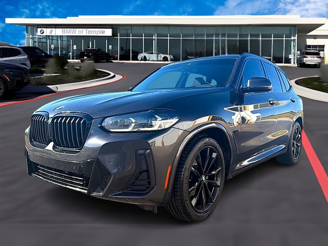 Pre-Owned 2024 BMW X3 2L I-4 direct injection, DOHC, variable valve control, intercooled turbo, premium gasoline, engine with 248HP 4x2 sDrive30i