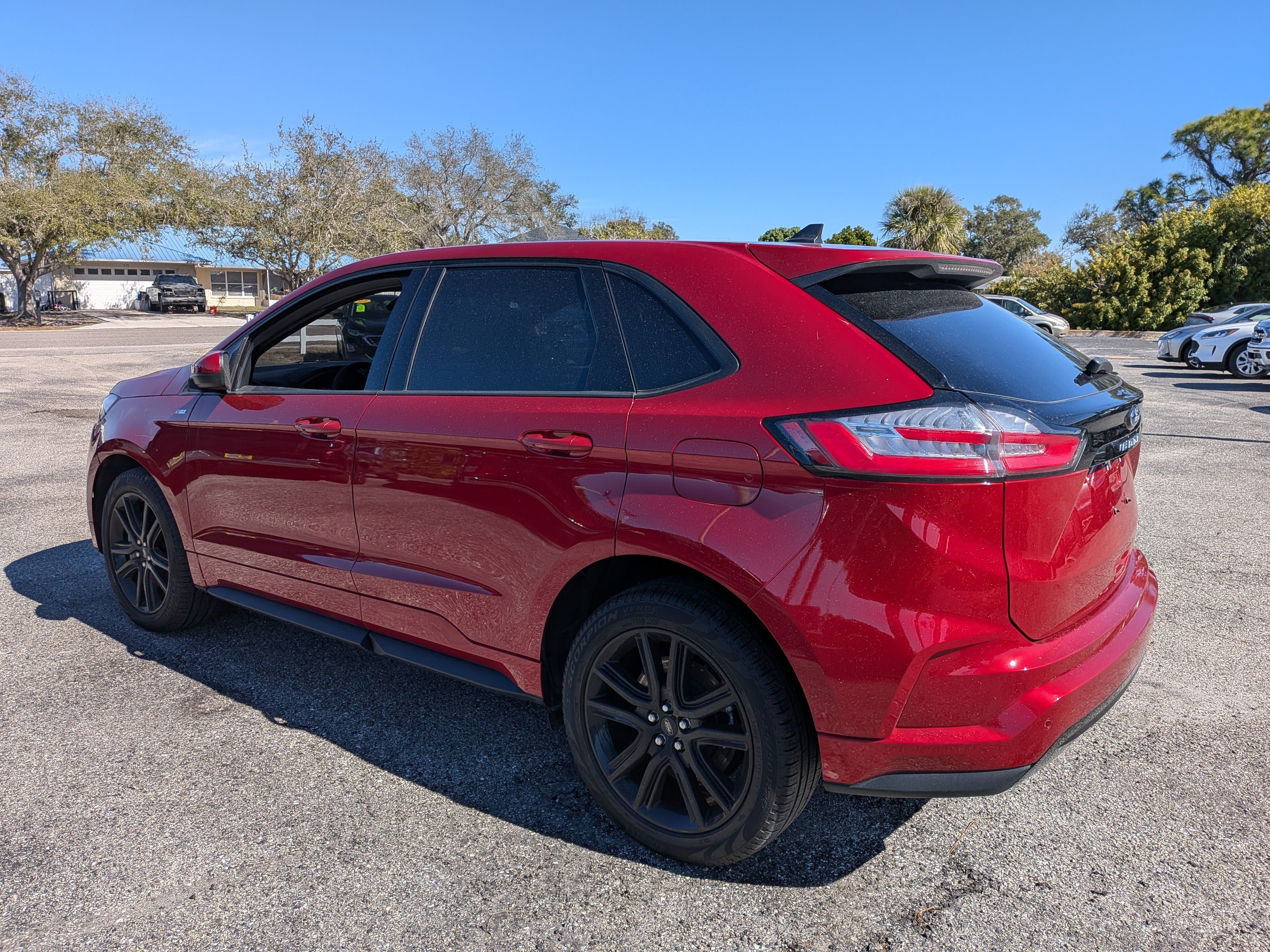 Used 2024 Rapid Red Metallic Tinted Clearcoat Ford ST-Line image 6