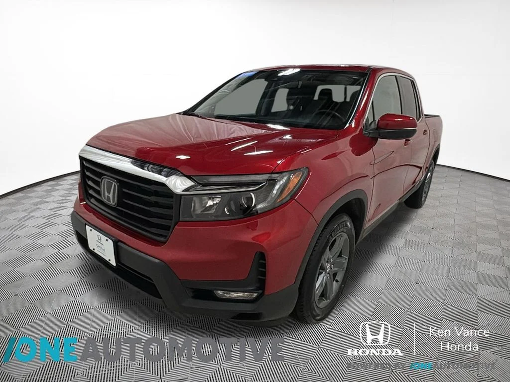 Certified Used 2023 Radiant Red Metallic II Honda AWD RTL image 1