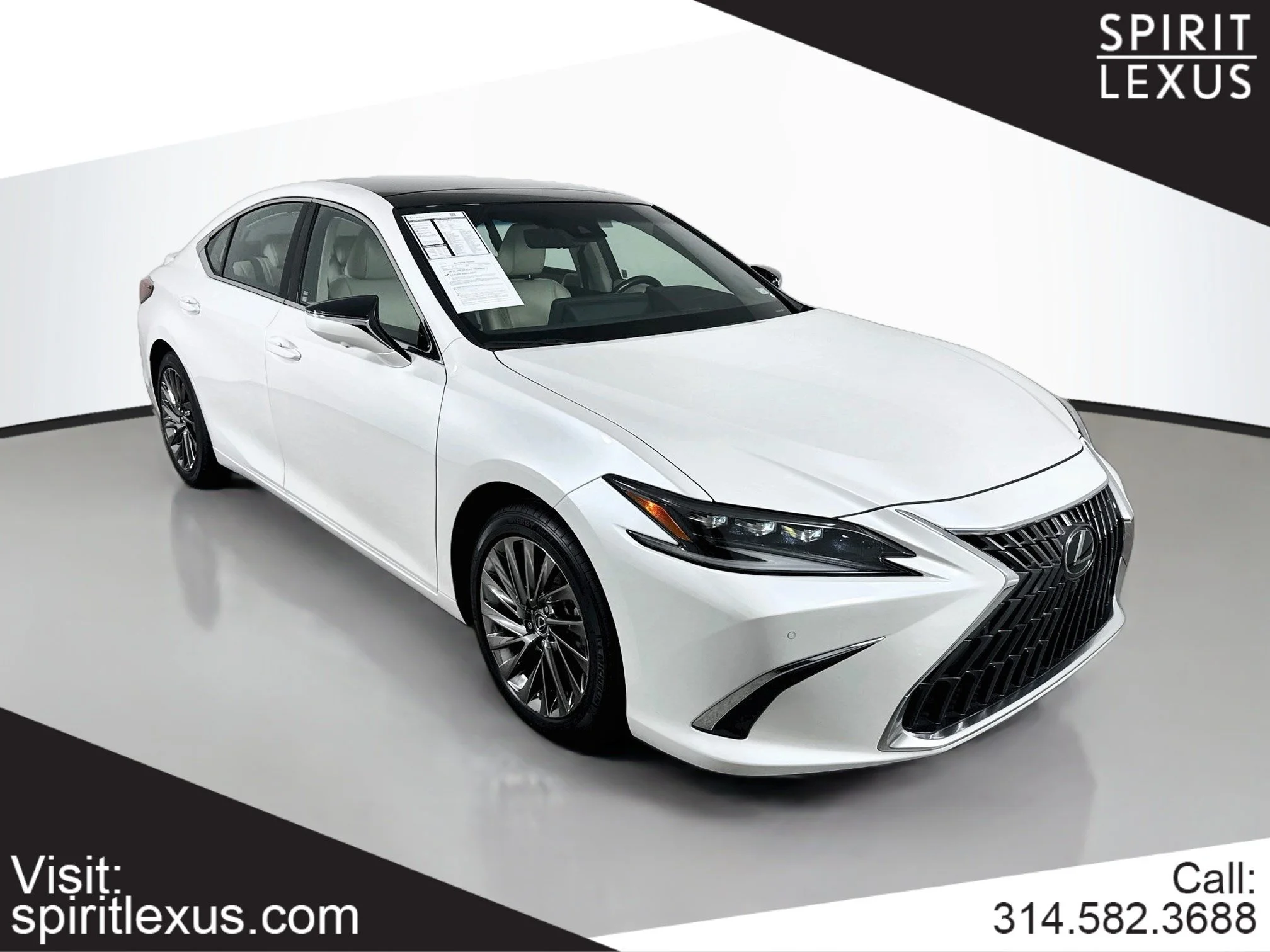 Certified Used 2025 Eminent White Pearl Lexus 350 Ultra Luxury image 1