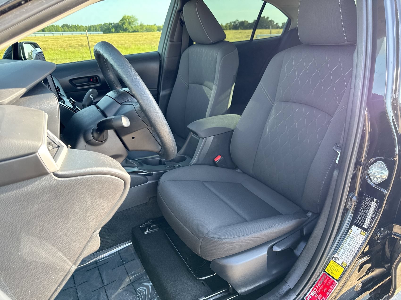 Used 2024 Midnight Black Metallic Toyota LE image 11