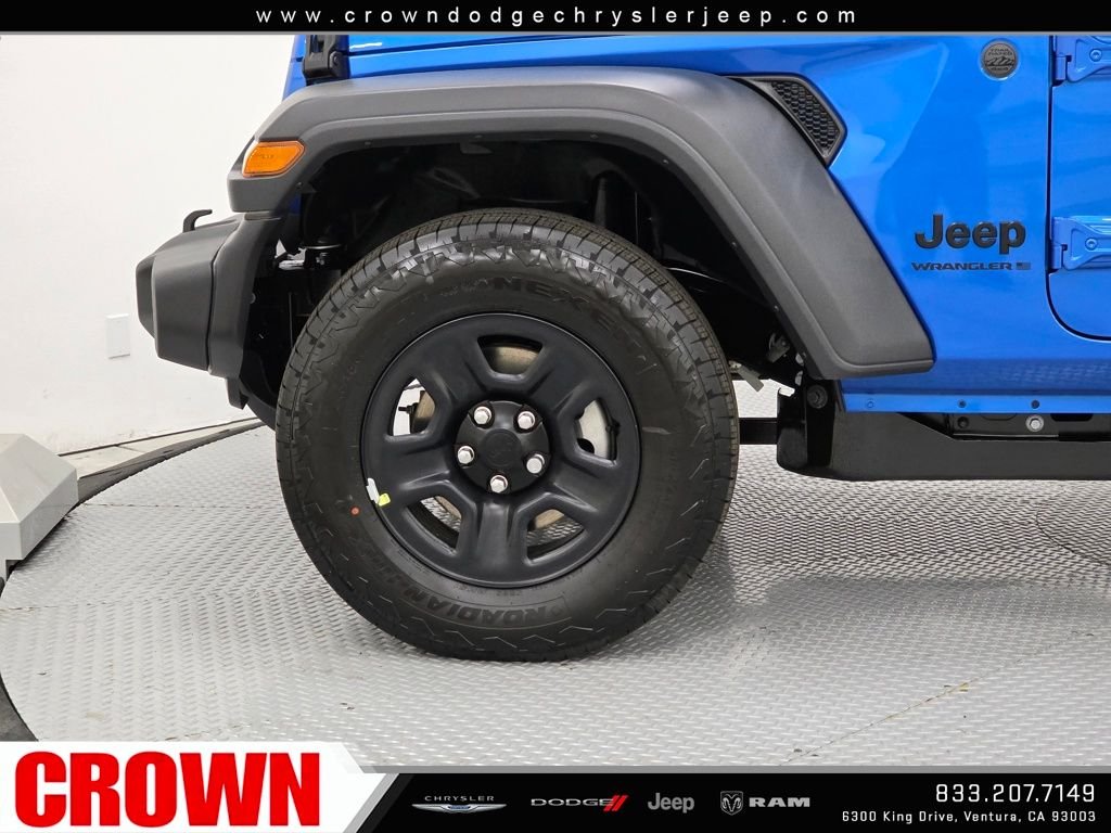New 2026 Hydro Blue Pearl-Coat Exterior Paint Jeep Sport image 9