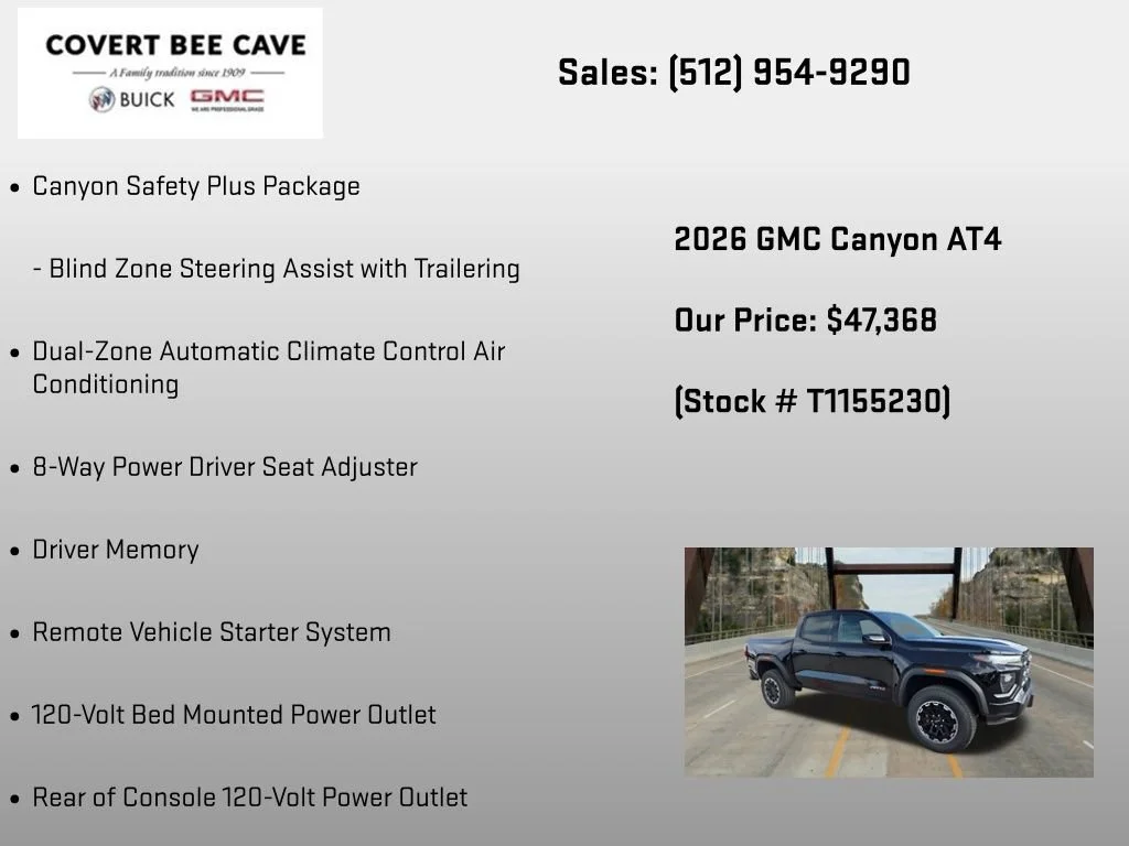 New 2026 Onyx Black GMC AT4 image 30