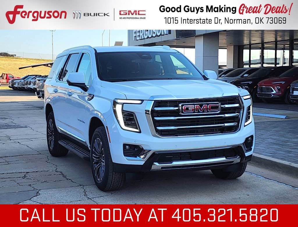 Summit White 2026 GMC Yukon SUV / Crossover Four-Wheel Drive