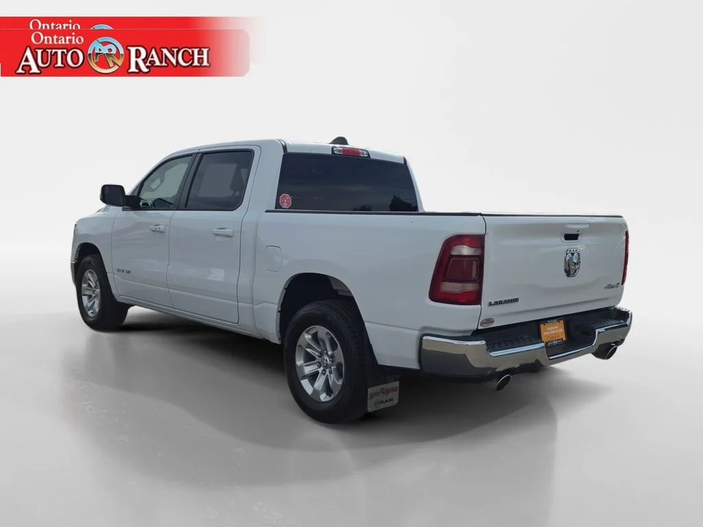 Used 2024 Bright White Clearcoat Ram Laramie image 3