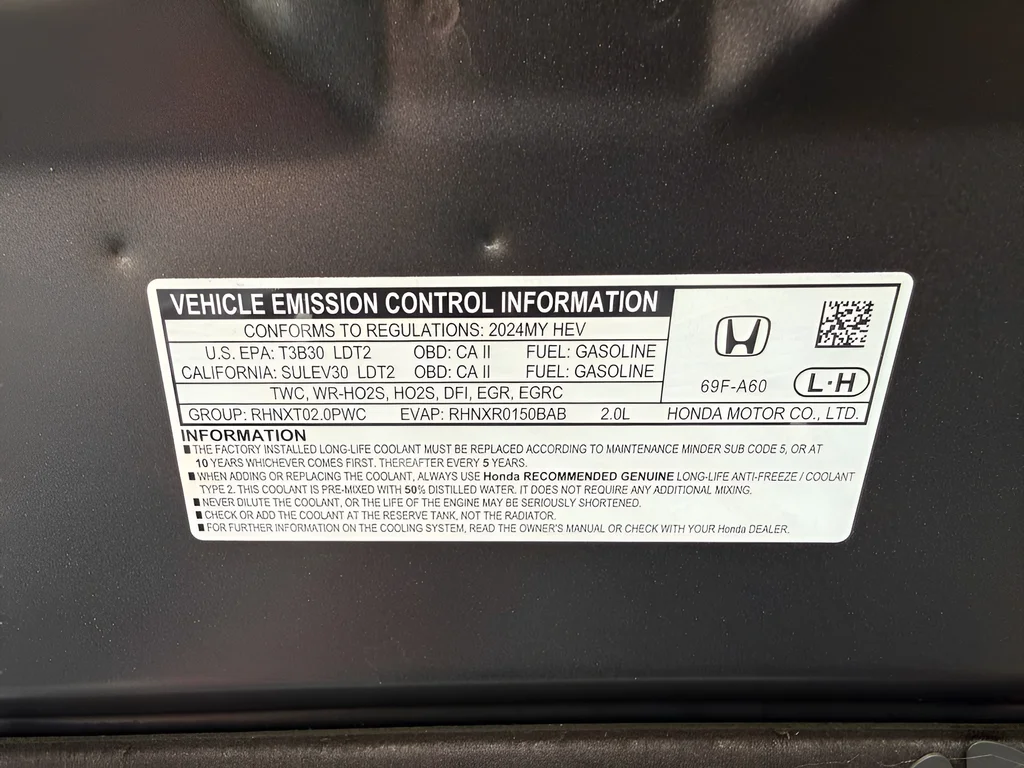 Certified Used 2024 Meteorite Gray Metallic Honda Sport Touring image 41