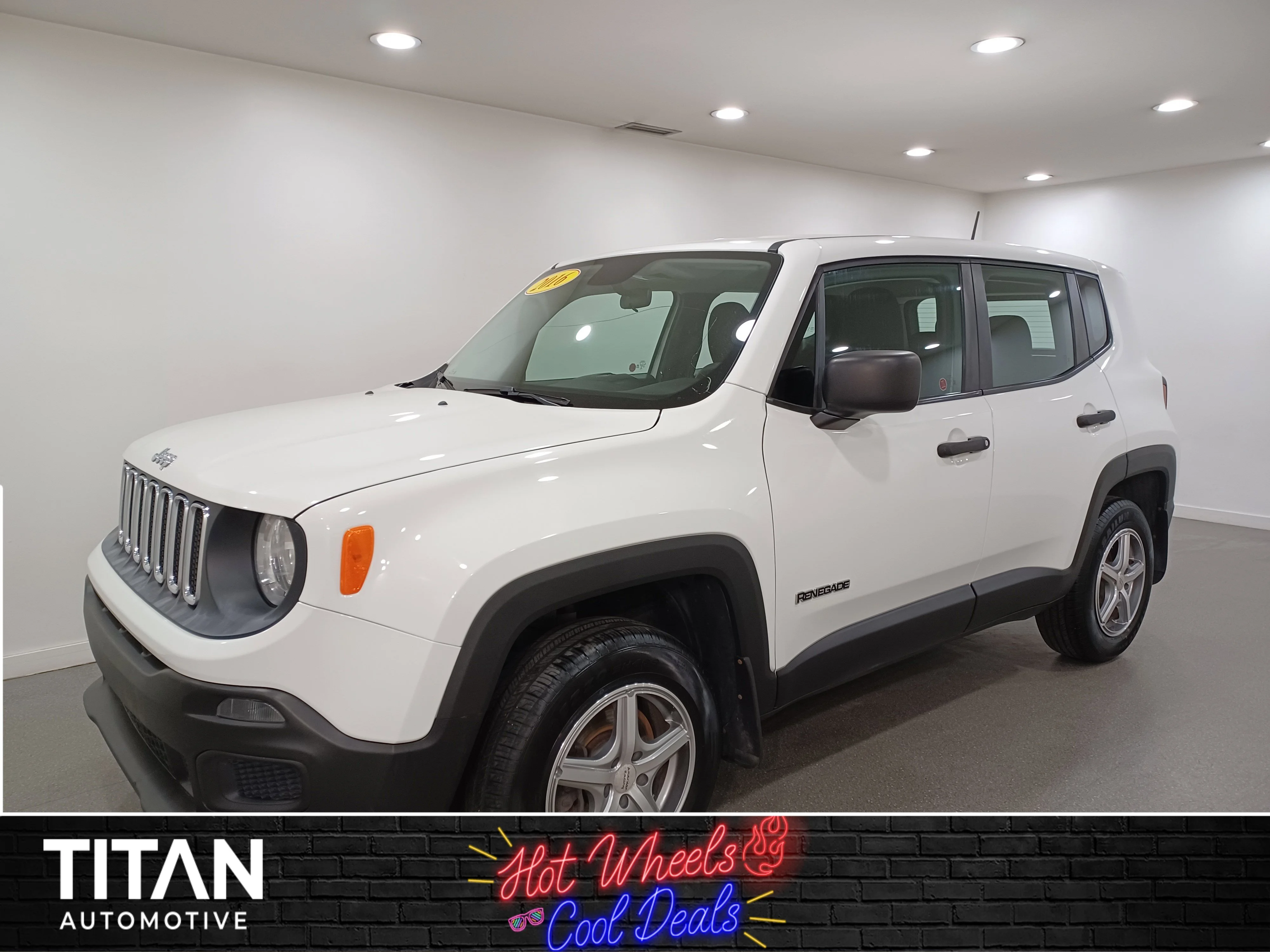 Certified Used 2016 White Jeep Sport image 1