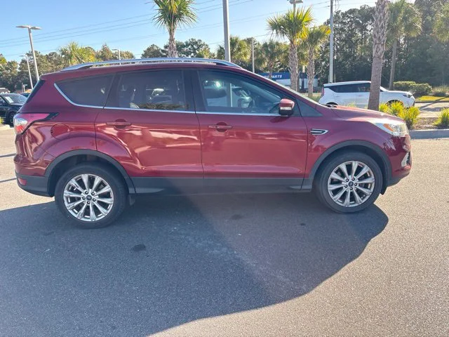 Used 2017 Red Ford Titanium image 3