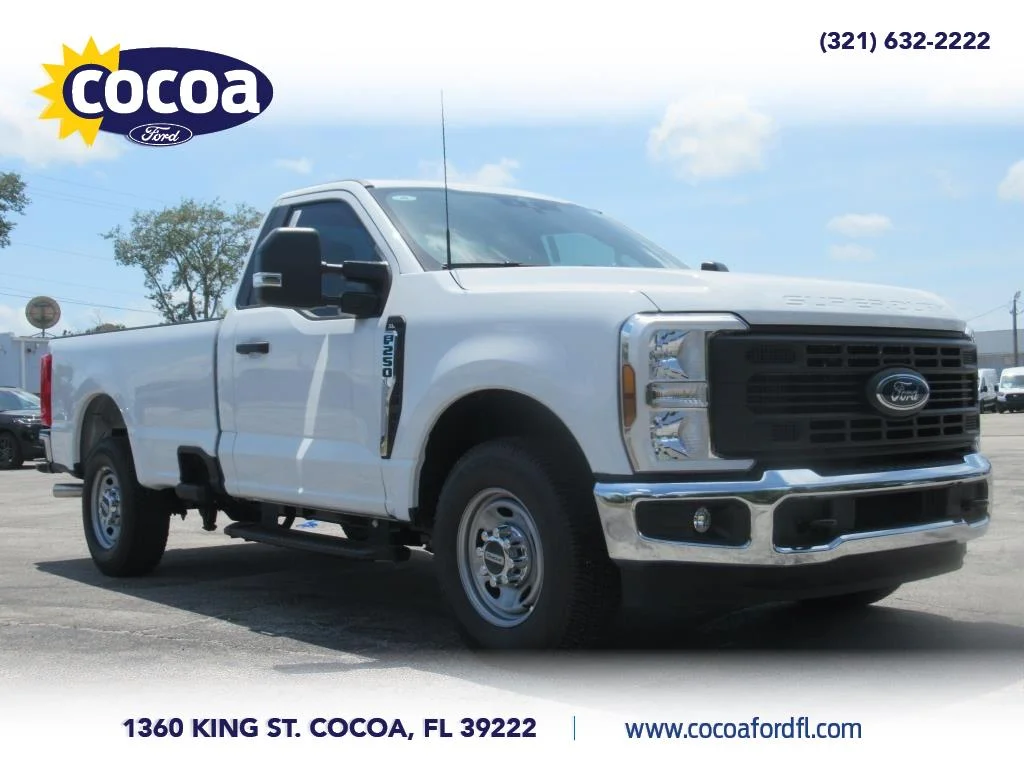 New 2024 Oxford White Ford F-250® XL image 1