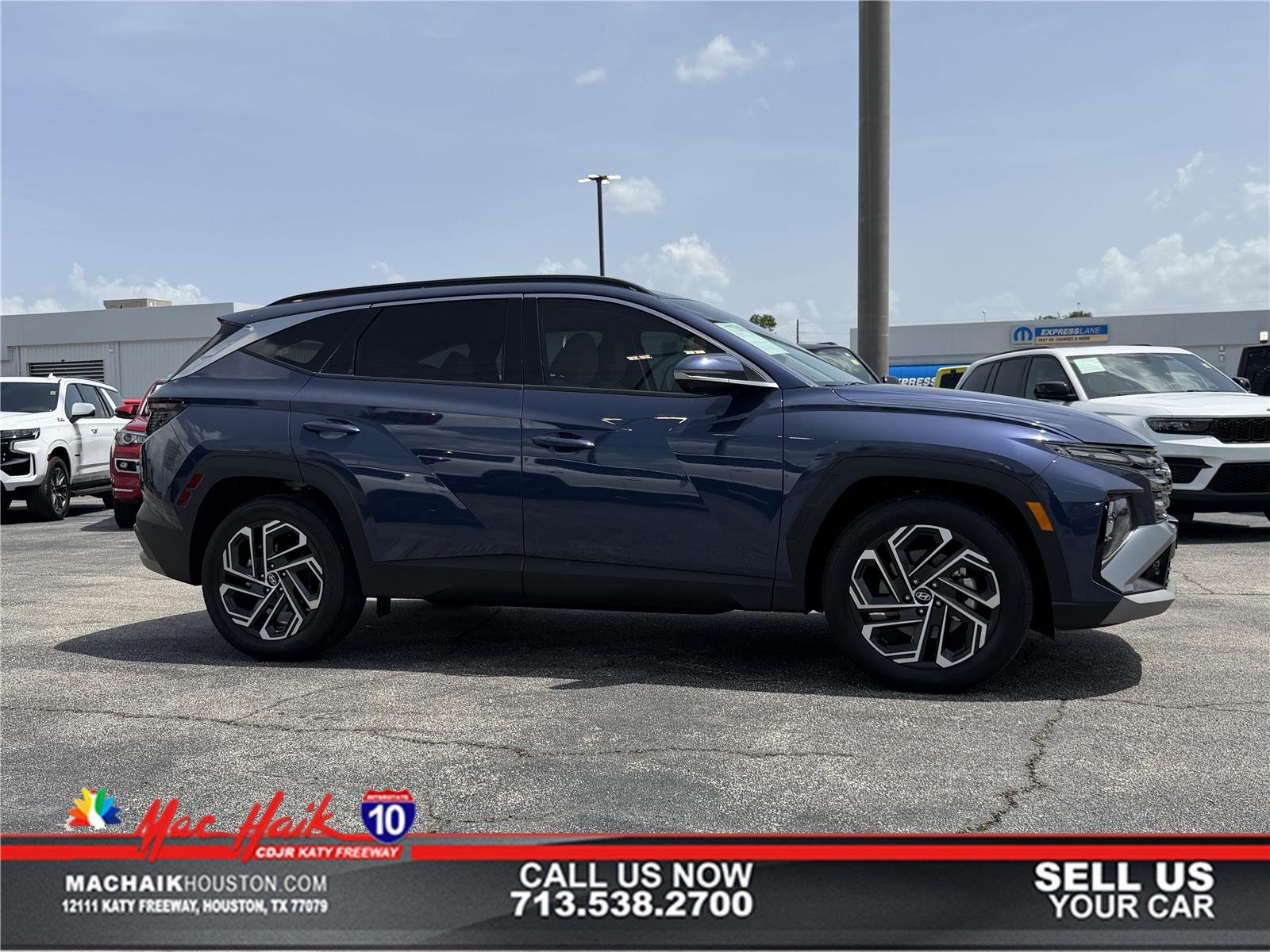 Used 2025 Atlantis Blue Hyundai Limited image 1