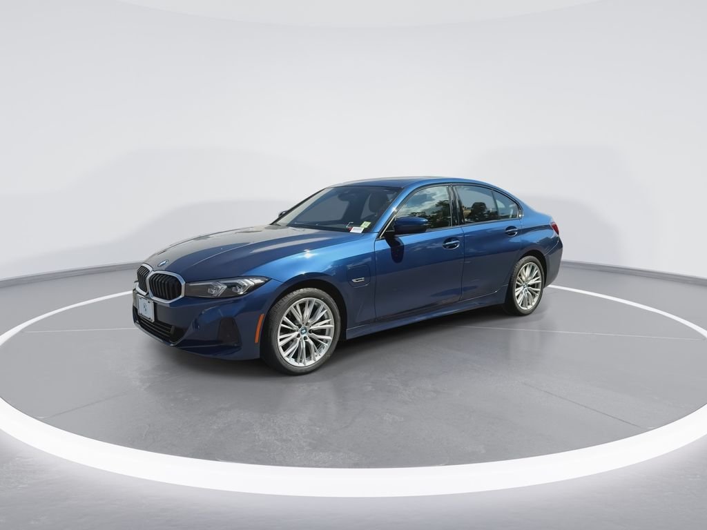 Certified Used 2023 Blue Metallic BMW 330e xDrive image 4