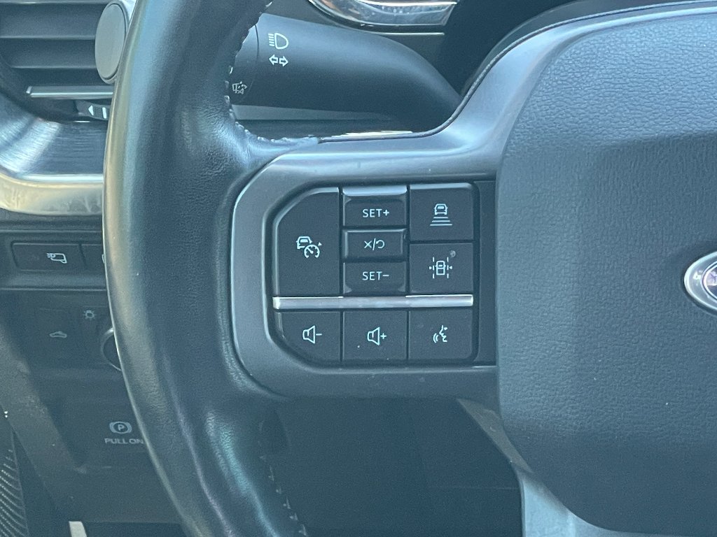Used 2021 Carbonized Gray Metallic Ford LARIAT image 6