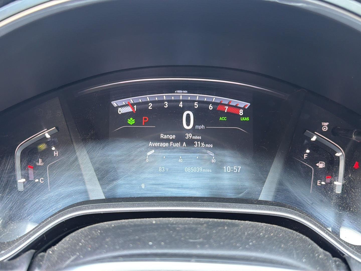 Used 2019 Obsidian Blue Pearl Honda EX image 16