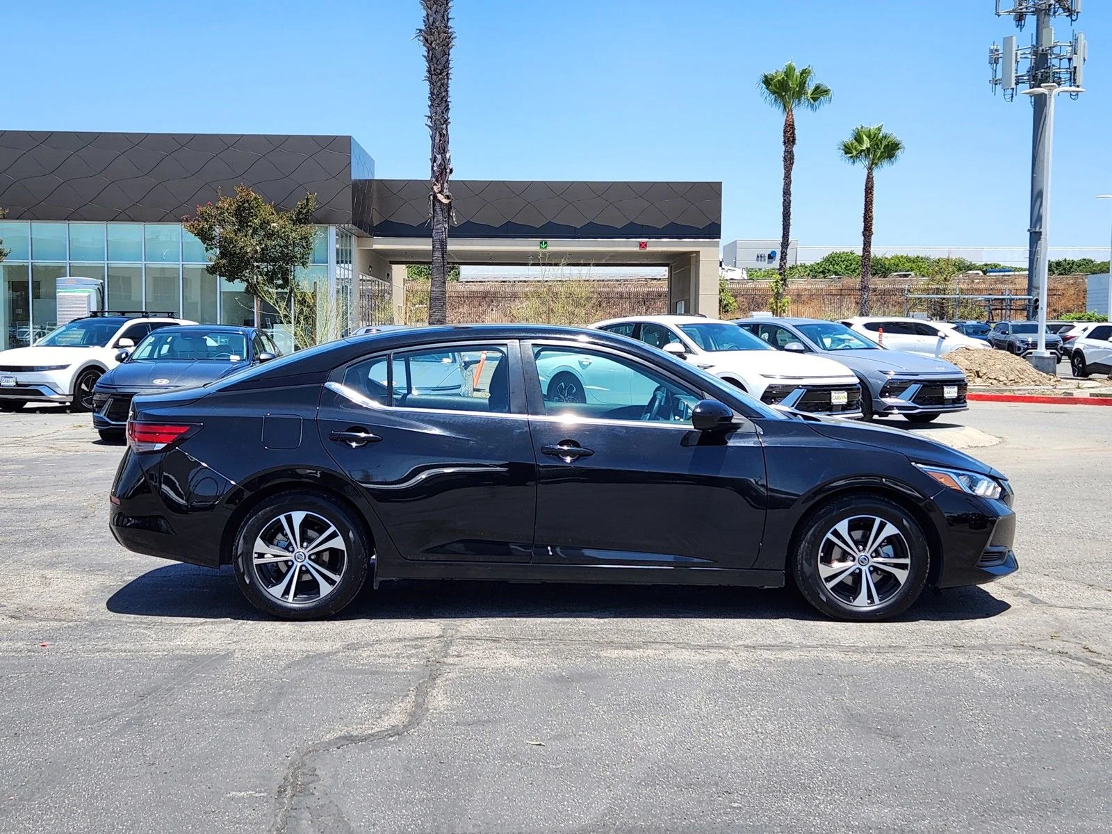 Used 2023 Black Nissan SV image 8