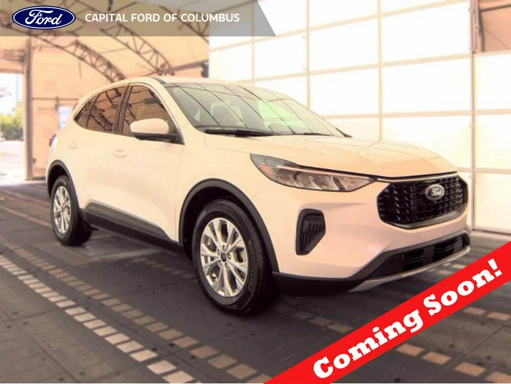 Used 2023 White Metallic Ford Active image 1