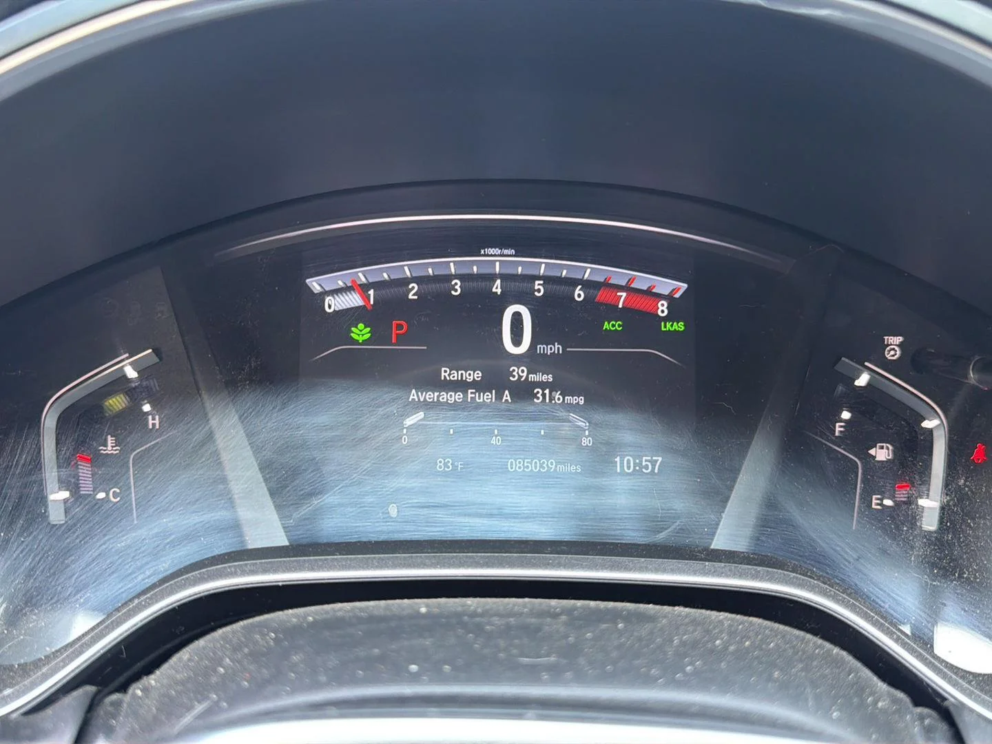 Used 2019 Obsidian Blue Pearl Honda EX image 16