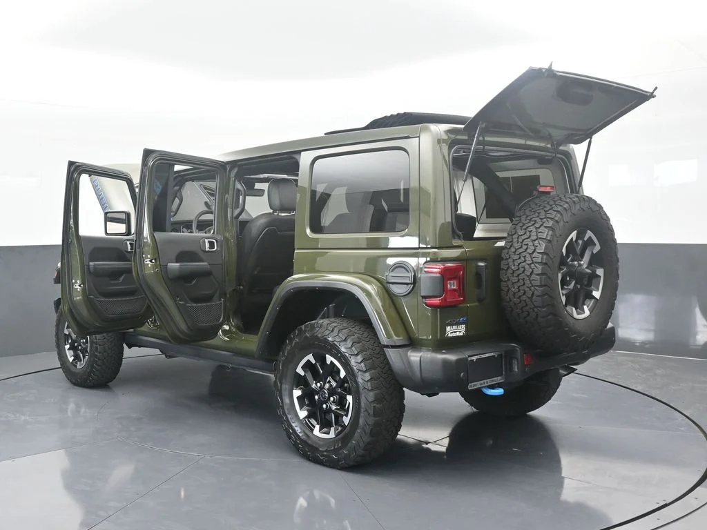 Used 2024 Sarge Green Clearcoat Jeep Rubicon 4xe image 84