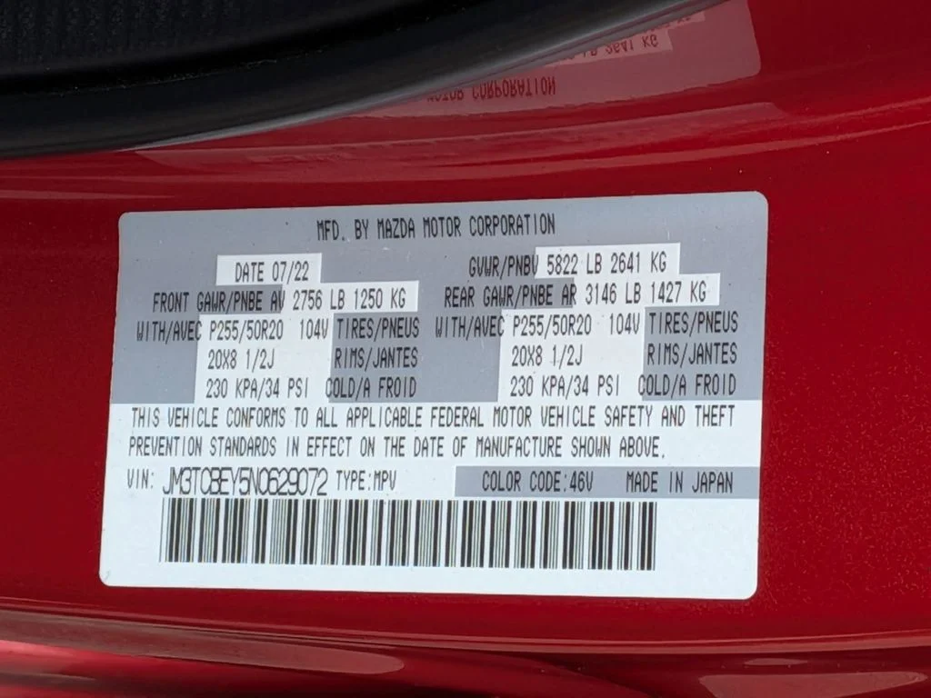 Used 2022 Red Mazda Signature image 36