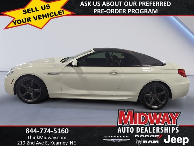 Used 2013 BMW 6 Series 650i with VIN WBAYP1C51DD216043 for sale in Kearney, NE