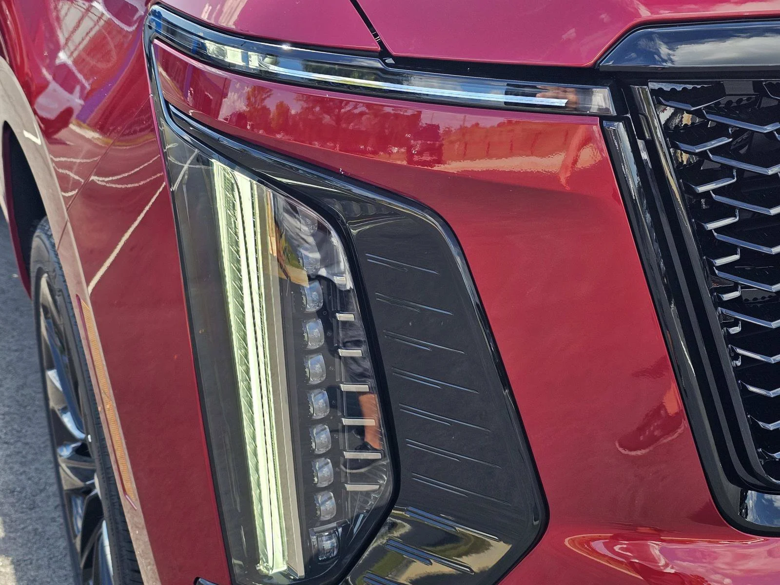 New 2026 Radiant Red Tintcoat Cadillac Platinum Sport image 11
