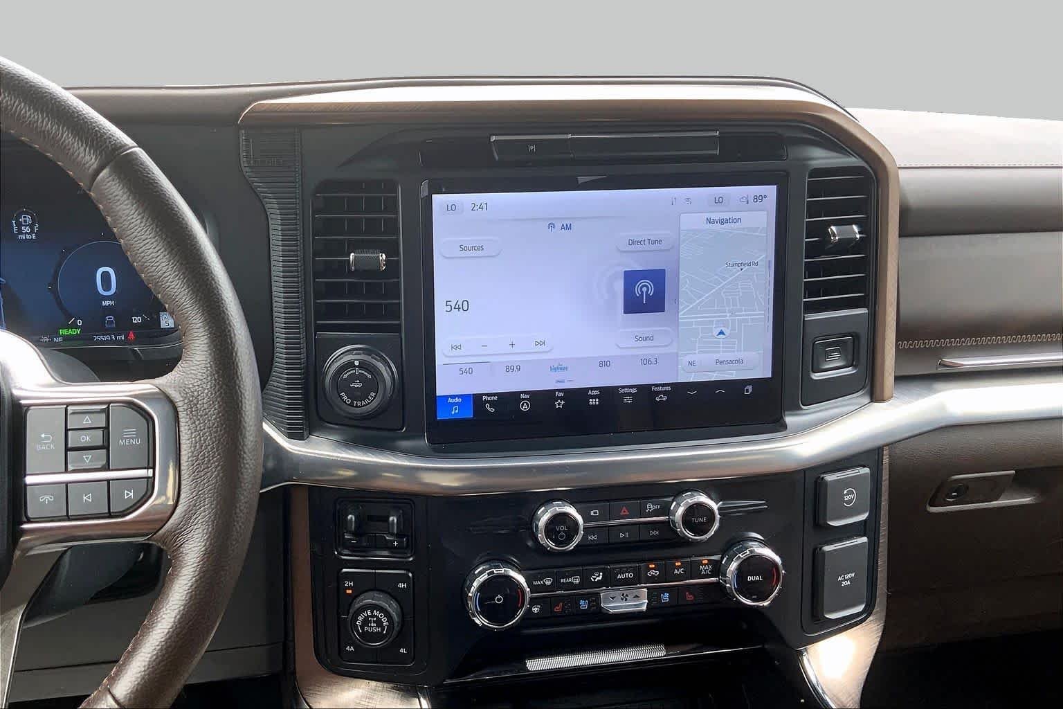 Used 2025 Agate Black/Marsh Gray Ford King Ranch image 6