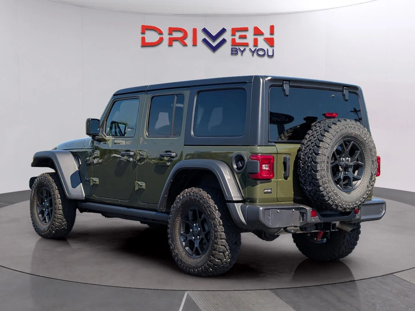 Used 2024 Sarge Green Clearcoat Jeep Willys image 3