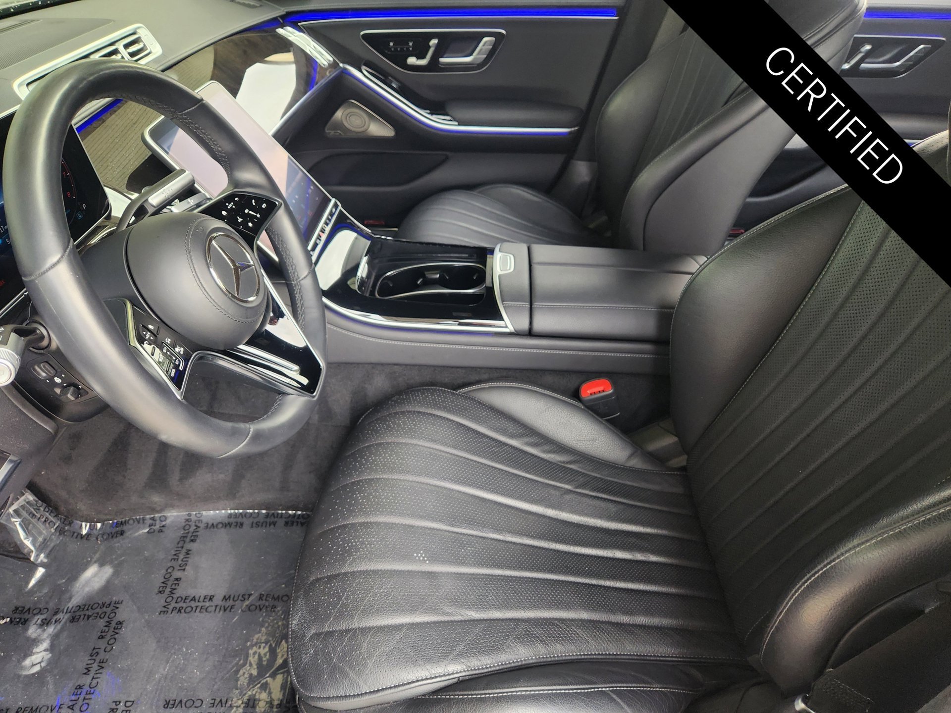 Certified Used 2022 Obsidian Black Metallic Mercedes-Benz S 500 image 14