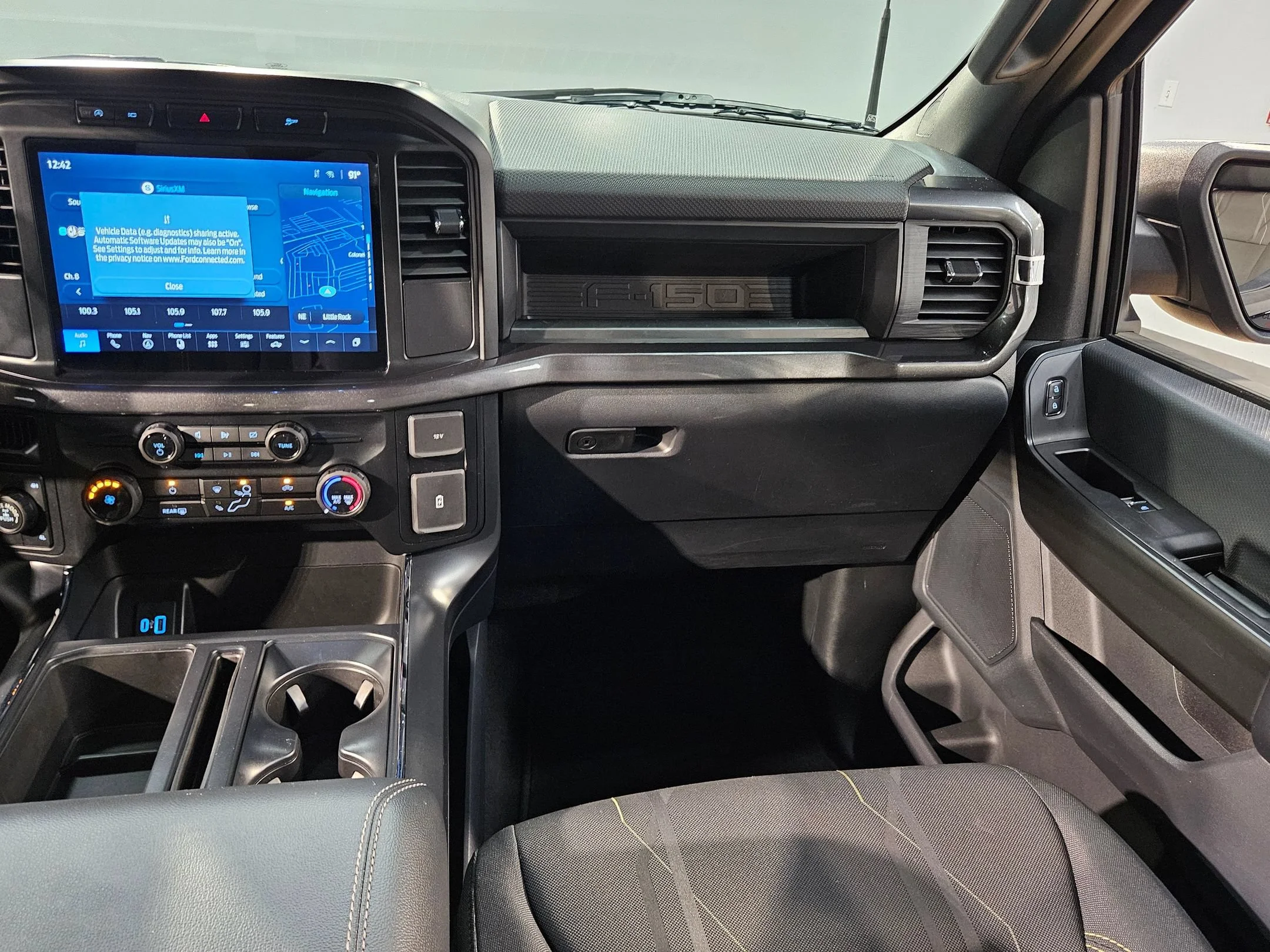 Used 2024 Agate Black Metallic Ford STX image 11