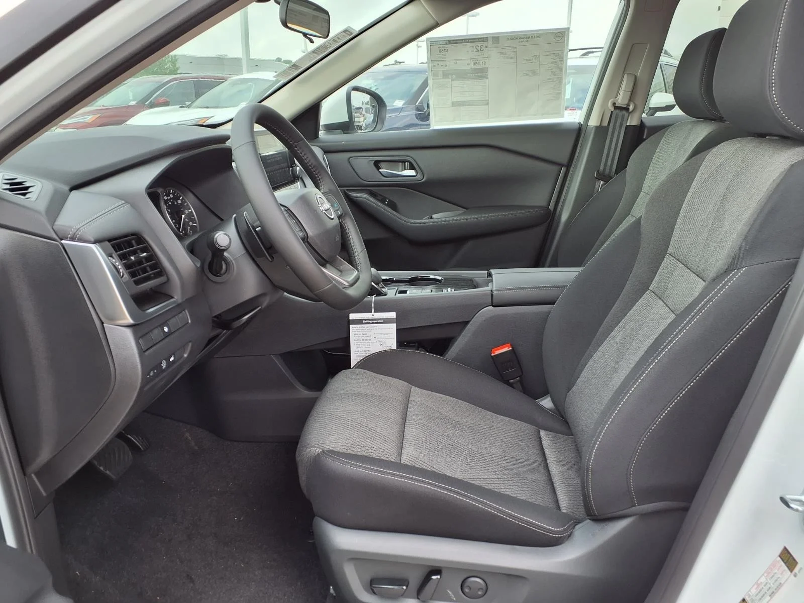 2026 Nissan Rogue SV White at Robbins Nissan