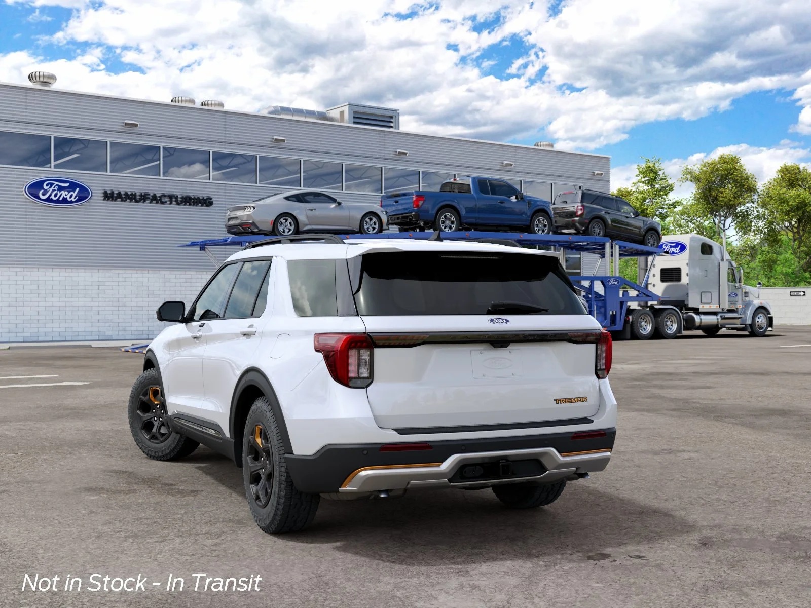 New 2027 Star White Metallic Tri-Coat Ford Tremor® image 8