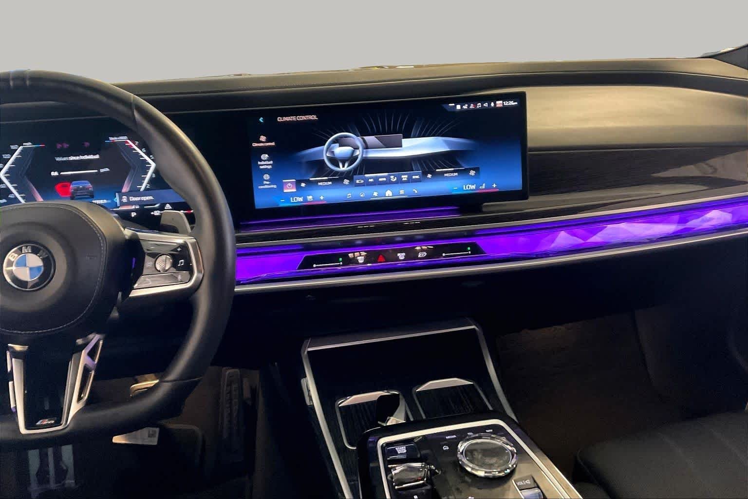 Certified Used 2023 Black Sapphire Metallic BMW 740i image 6