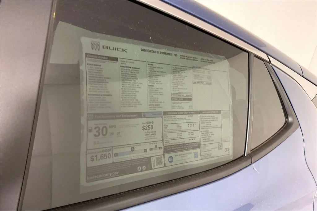 New 2026 Ocean Blue Metallic Buick Preferred image 14