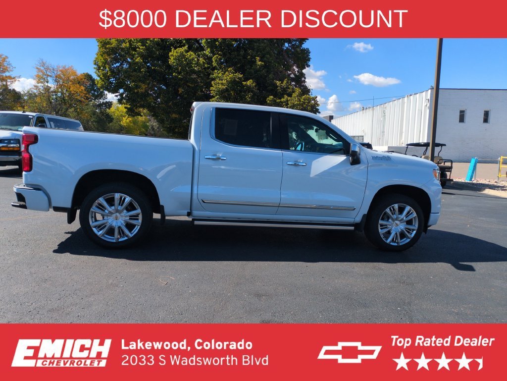 New 2026 Polar White Tricoat Chevrolet High Country image 13