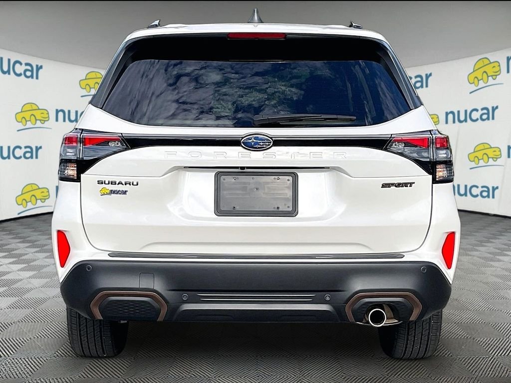 Used 2025 Crystal White Pearl Subaru Sport image 5