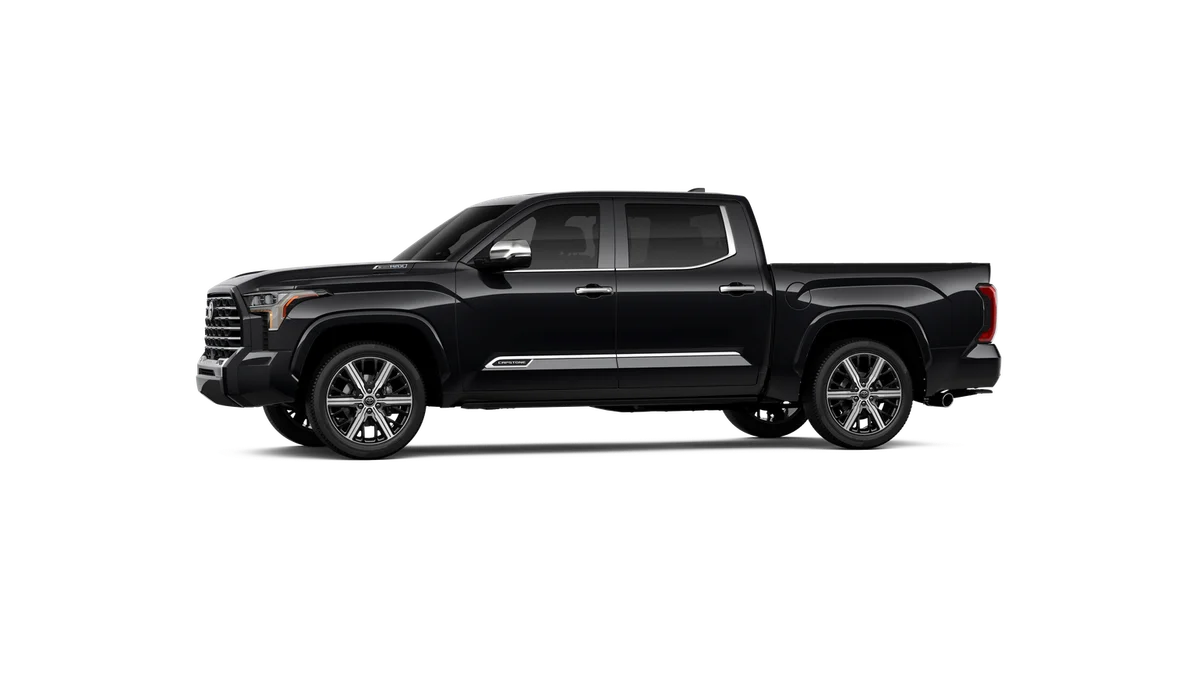 New 2026 Midnight Black Metallic Toyota Capstone image 3