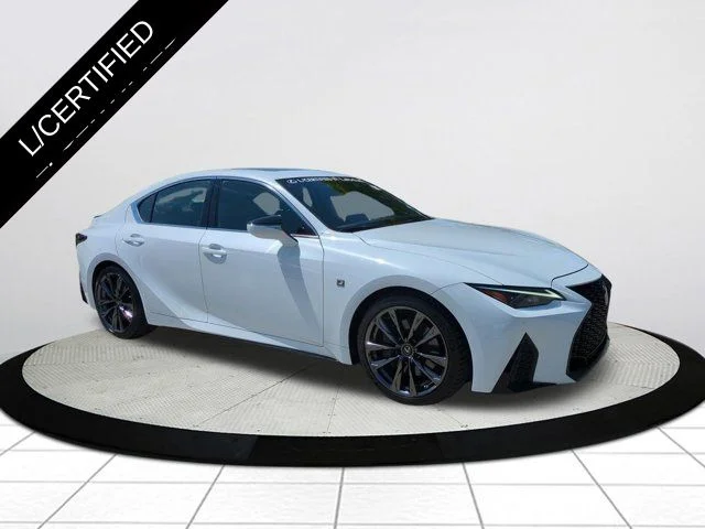 Certified Used 2021 ULTRA WHITE Lexus 350 F SPORT image 1