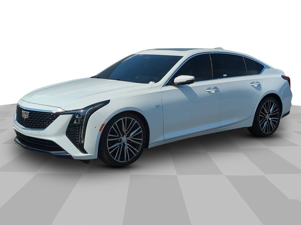 Used 2025 Summit White Cadillac Premium Luxury image 1