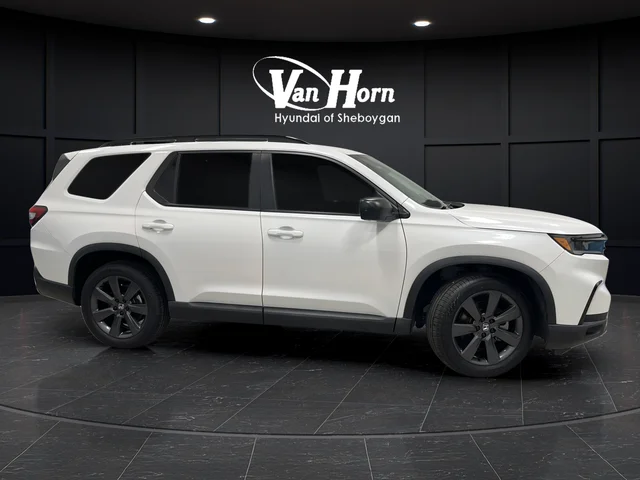 Used 2023 Platinum White Pearl Honda Sport image 8