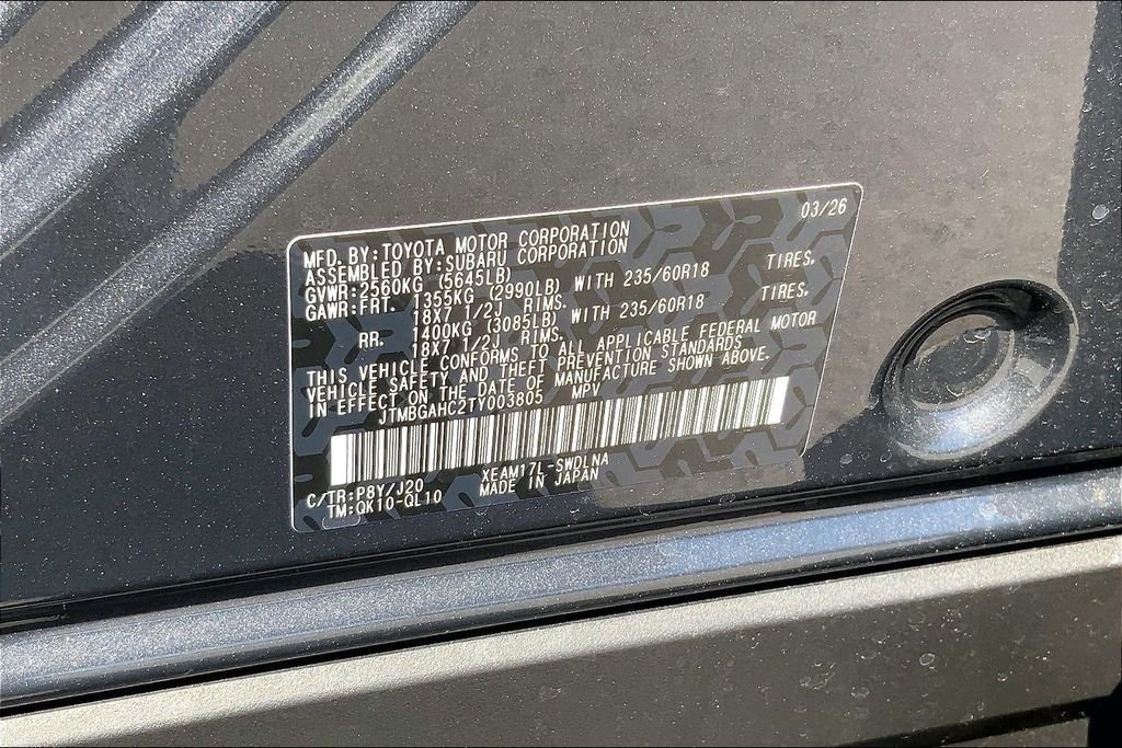 New 2026 MAGNETITE GRAY METALLIC Subaru Premium image 8