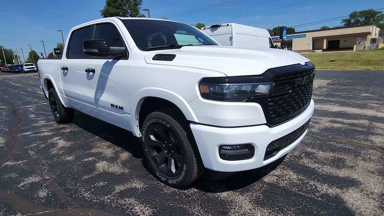 New 2026 Bright White Clear-Coat Exterior Paint RAM Big Horn image 2