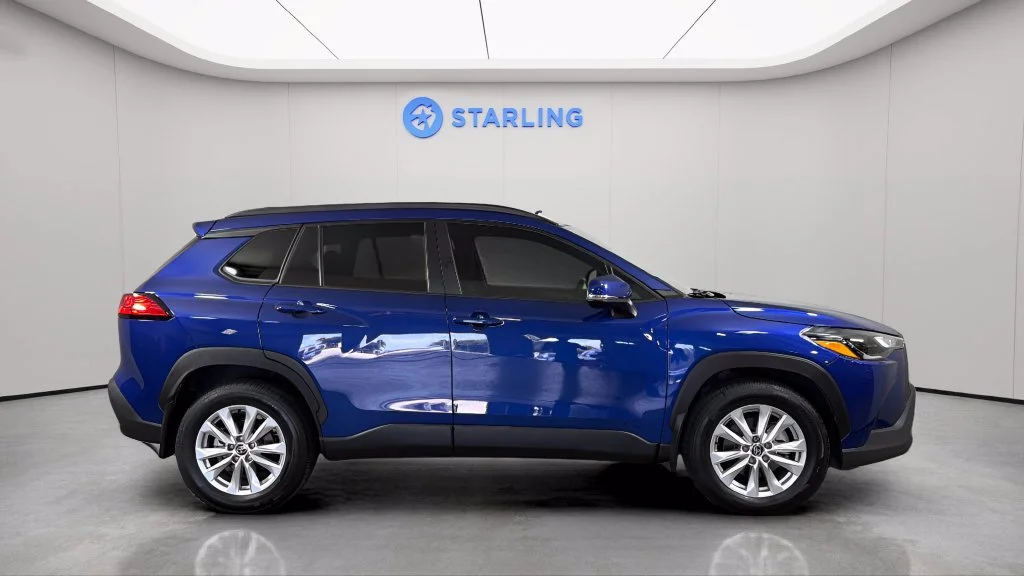 Used 2023 Blue Toyota LE image 13