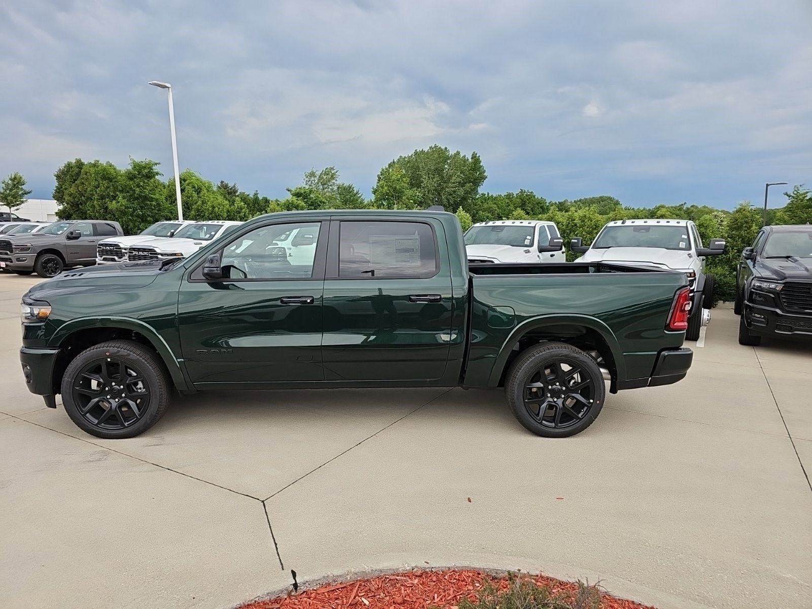New 2026 Serrano Green Metallic Ram Laramie image 2