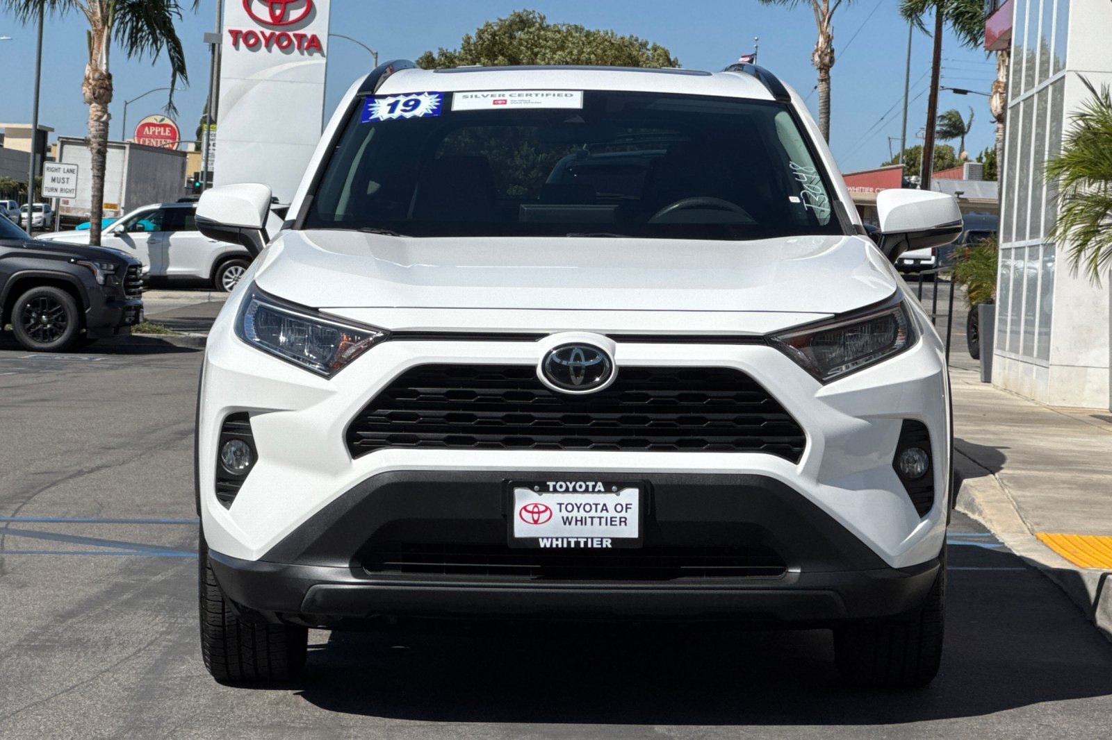 Certified Used 2019 White Toyota XLE image 11