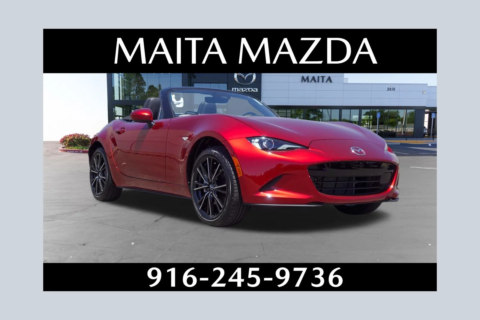 New 2026 Soul Red Crystal Metallic Mazda Grand Touring image 1