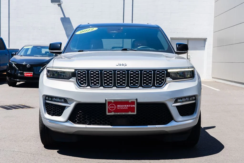 Used 2022 Silver Jeep Summit Reserve 4xe image 2
